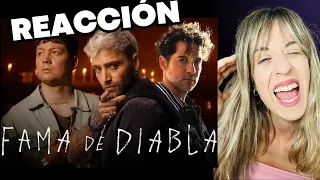 REACCIÓN A FAMA DE DIABLA DE LA K'ONGA, DAVID BISBAL Y EMANERO ¡MENUDO TEMAZO!