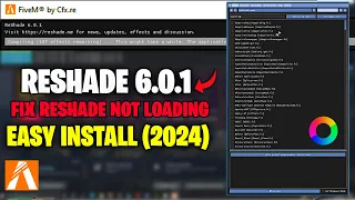 FiveM | How to Install ReShade v6.0.1 | Fix Fivem Reshade 6.0.1 Not Loading & Working (2024)