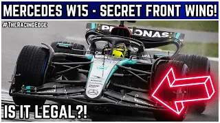 Mercedes CAUGHT HIDING W15 Front Wing TRICK! | F1 2024