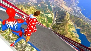 GTA 5 Epic Ragdolls/Spiderman 4K Compilation vol.20 (GTA 5, Euphoria Physics, Fails, Funny Moments)