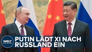 GEFÄHRLICHE PARTNERSCHAFT: Xi sichert Putin zu, weiterhin Verbündeter zu bleiben