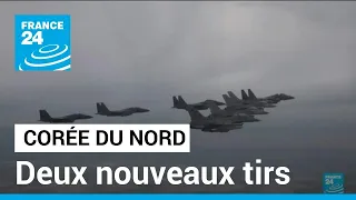 Corée du Nord : deux nouveaux tirs de missiles • FRANCE 24