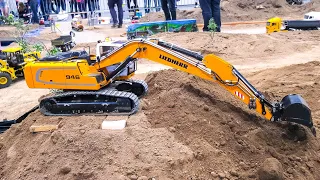 Insane Rc Truck Scale Mix!! Huge Rc Truck 8x8 stuck, Rc Excavator, Rc Tractor, Rc Train, Rc Machines