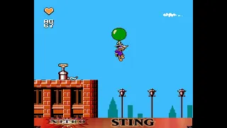 Darkwing Duck - Only Special Gas, No Death Walkthrough (NES, By Sting)