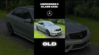 😱 Mercedes C Class AMG Evolution old vs new #shorts #mercedes #mercedesclasscamg