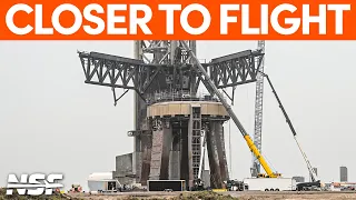 Preparing for Flight 4 Full Stack | SpaceX Boca Chica