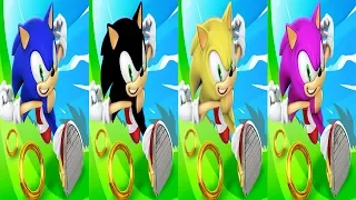 Sonic Dash - SONIC VS SHADOW VS CREAM VS BLAZE