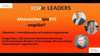 Virtual Debate Talk 1 - Aktenzeichen GenXYZ ungelöst?