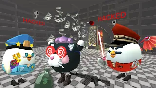 Boss Police And Bank Mission | Chicken Gun