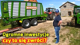 To są  inwestycje👉w tym roku kupił nowy traktor i przyczepę Bergmanna Repex 32S [Korbanek]