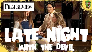 [FILM REVIEW] LATE NIGHT WITH THE DEVIL (2023) #Horror #HorrorFilm #FilmReview #Shudder