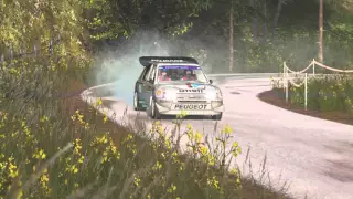 Sébastien Loeb Rally EVO / on-board / Alsace SS06 / group B / 205 T16