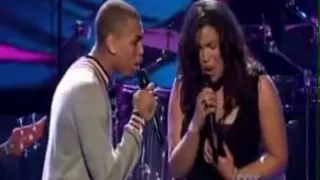 Jordin Sparks & Chris Brown - No air LIVE American Idol 2008