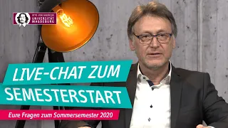 Live-Chat zum Semesterstart | 01.04.2020 | OVGU