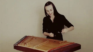 #цимбалы #беларусь #cover Joshua Messick "Autumn Rain" (cover). Cimbalom. Hackbrett.