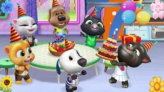 My Talking Tom Friends Summer Update - Happy Birthday Hank Gameplay Android ios