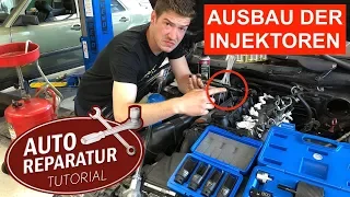 How to replace fuel diesel injectors in your car ( Diesel Expert) | Repair Tutorial