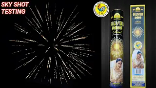 SILVER DEWS SKY SHOT TESTING COCK BRAND CEACKERS | CEACKERS TESTING | DIWALI CRACKERS 2020