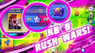 КВ В RUSH WARS! КЛАНОВЫЕ ВОЙНЫ В RUSH WARS!