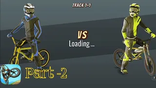 MAD SKILLS BMX 2 Gameplay Walkthrough Part 2 - Forest Tracks (iOS Android)