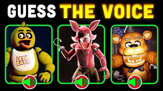 Guess The FNAF Movie Characters By Their Voice |  Five Nights At Freddy's Movie Quiz