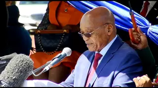President Jacob Zuma attends the Prime Minister’s Inauguration in Lesotho,