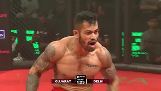 MTV Super Fight League - Bhabajeet Choudhury Vs Suraj Bahadur - Bidang MMA & Fitness Gym