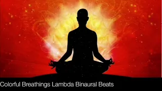 Colorful Breathings Lambda Binaural Beats