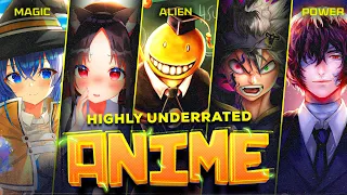 5 UNDERRATED ANIME | HIGHLY UNDERRATED | ENG DUB | AJAY KA REVIEW