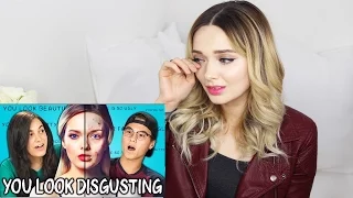 MYPALESKIN REACTS TO 'TEENS REACT TO YOU LOOK DISGUSTING'  // MyPaleSkin