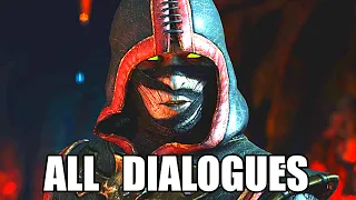 Ermac ALL Dialogues with Mk1 Characters (Mortal kombat X)