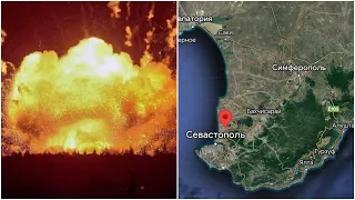Срочно! Крым в огне! Взрывы в Керчи и на аэродроме Бельбек в Севастополе!