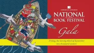 National Book Festival Gala (9/23/16, 7PM)
