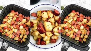 Air fryer potatoes and sausage recipe