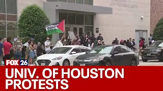 Pro-Palestinian protests at University of Houston leads to arrests