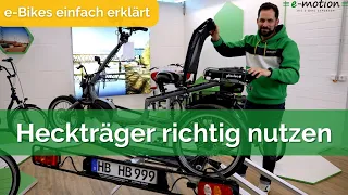 e-Bike Heckträger richtig verwenden 🤔 | So nutzt du einen Heckträger für dein Dreirad! 🚴