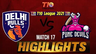 Pune Devil's Vs Delhi bulls Highlights Match 17 2021 / 02:02:201