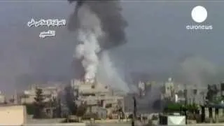 Сирийская армия выбивает повстанцев из Эль-Кусейра  (euronews, 19.05.2013, 21:14)