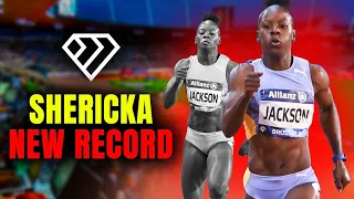 NEW RECORD: Shericka Jackson's EPIC Chase for the Unbreakable 200m Record! | Historic 21.48 Finish