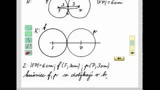Rýsování (vzájemná poloha kružnic), Geometrie pro 4.ročník, str. 17, cv. 4c