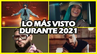 Las 100 Canciones en Español Más Vistas Durante 2021 (Actualizado Diciembre)