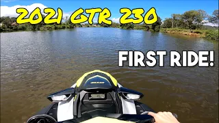 2021 SeaDoo GTR 230 First Ride and Impression | Testing 0 - 60 and More!!!