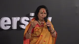 Education is an eternal, unbroken, indivisible. | Dr. Sonal Mansingh | TEDxUnited University