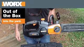 WORX Cordless Chainsaw | Out of the Box