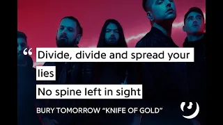 Bury Tomorrow - Knife Of Gold (live)