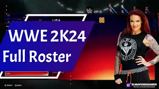 Unleashing Legends: WWE 2K24 Full Roster Revealed