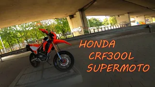 POV -  HONDA CRF300L SUPERMOTO