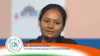 6th BCS - Session #9: Address & Message by Ms. Arunima Sinha