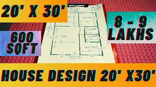 20X30 / 20 BY 30 / VASTU BUILDING PLAN / BUILDING PLAN SOUTH FACE / SOUTH FACE HOUSE DESIGN / 20*30