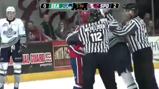 Mathew Barzal vs Keanu Yamamoto Dec 4, 2015